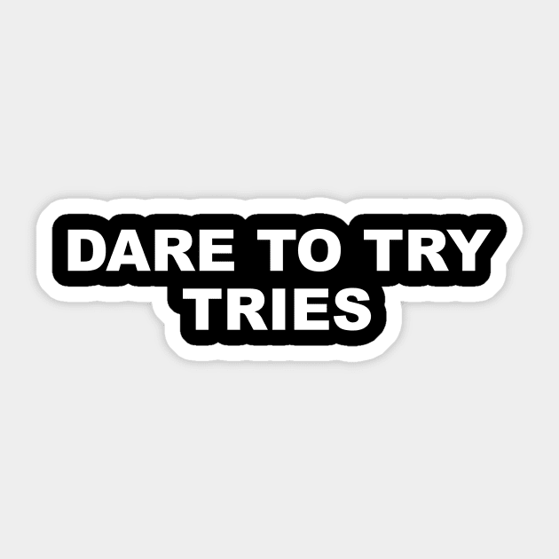 DARE Sticker by TheCosmicTradingPost